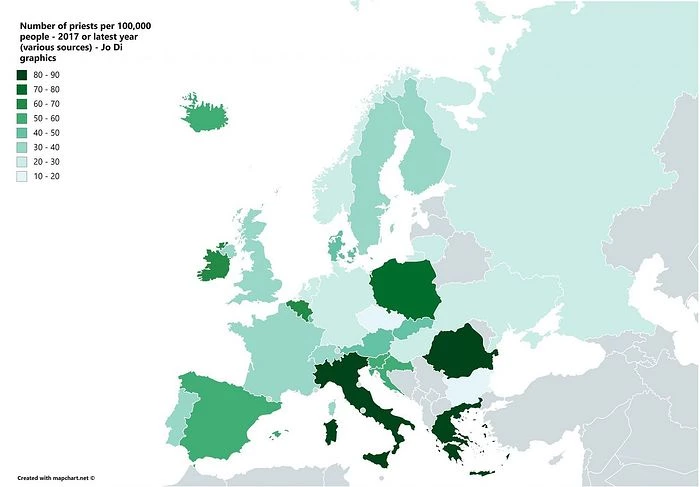 Έρευνα: Πρώτη στην Ευρώπη σε ιερείς η Ελλάδα – Τι απαντάει ιερέας-συνταγματάρχης για την μισθοδοσία